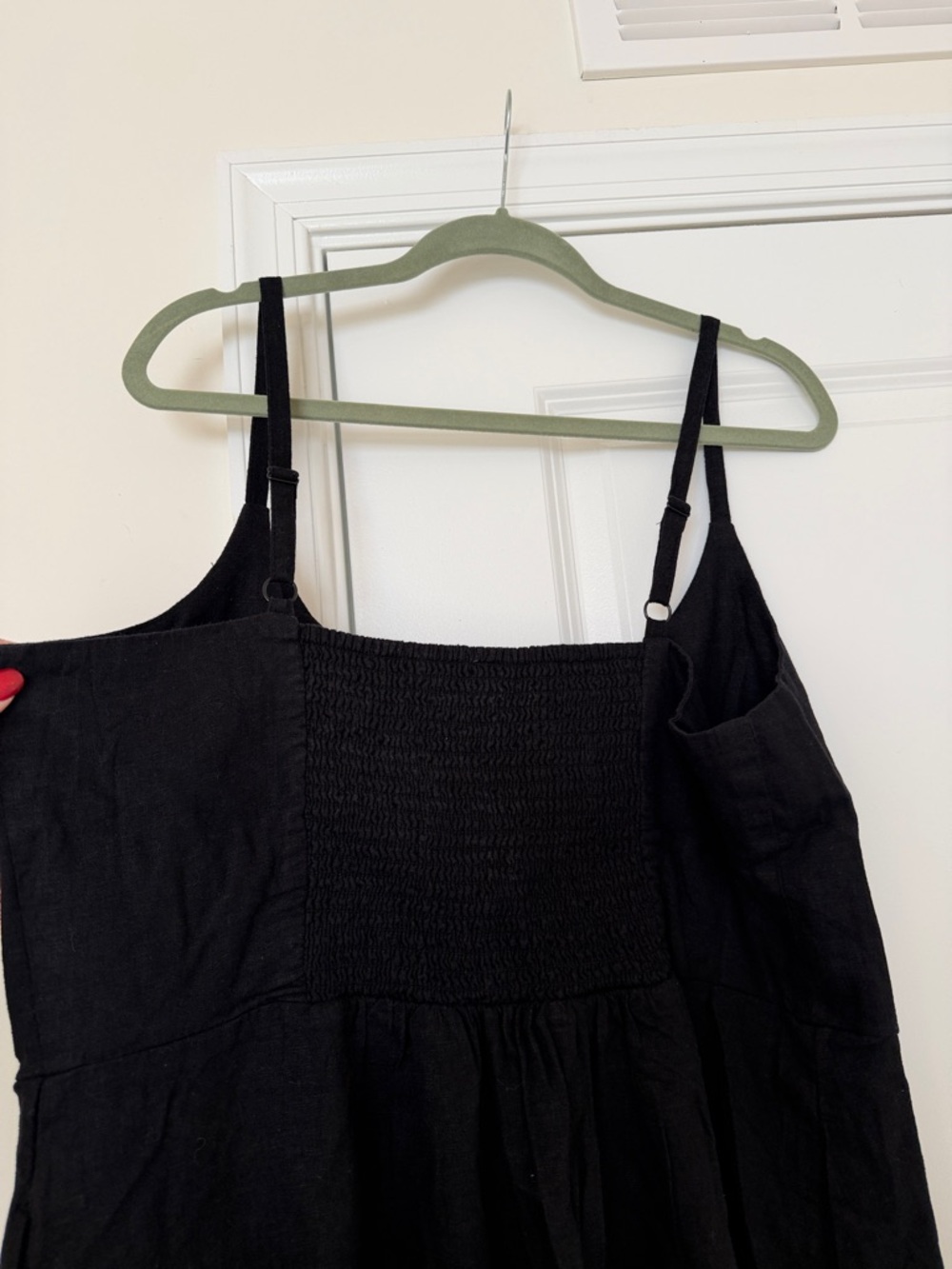 NWT Old Navy Black Sleeveless Slip Dress - Picture 6 of 6